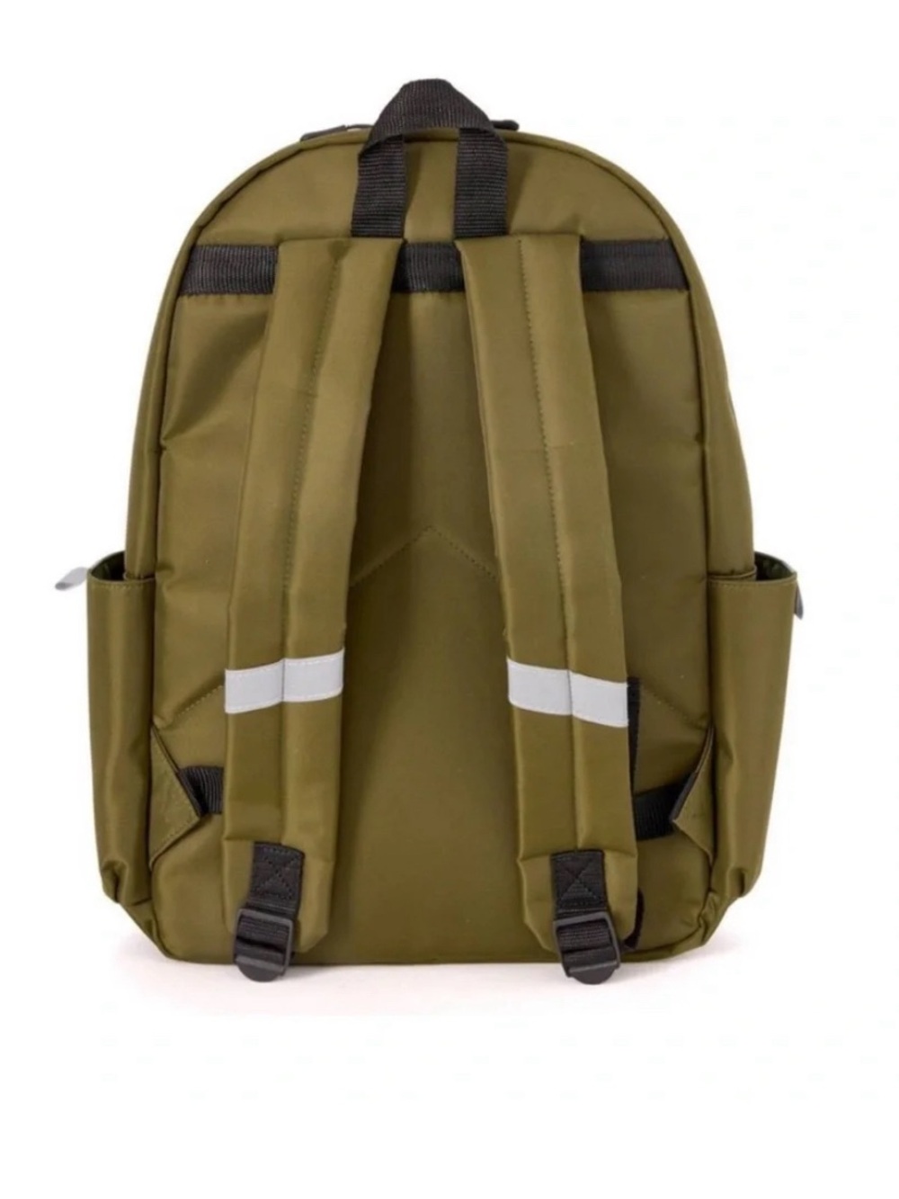 NWT Locker Club Kids 16L Nylon Backpack Green w/ Headphone Pencil Pouch - Picture 3 of 14